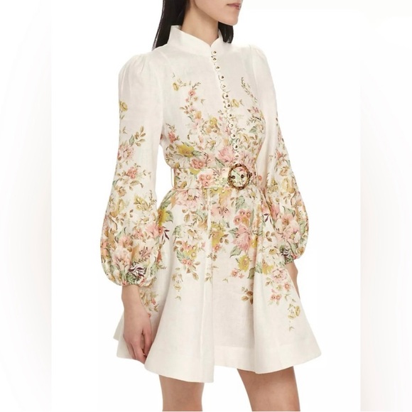ZIMMERMANN Matchmaker Buttoned Mini Dress - Picture 14 of 17